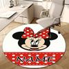 Personalized M-Minnie Round Chair Office Rug - Perfect for Mat, Office Chair & More - Ideal Gift for Birthdays and Holidays