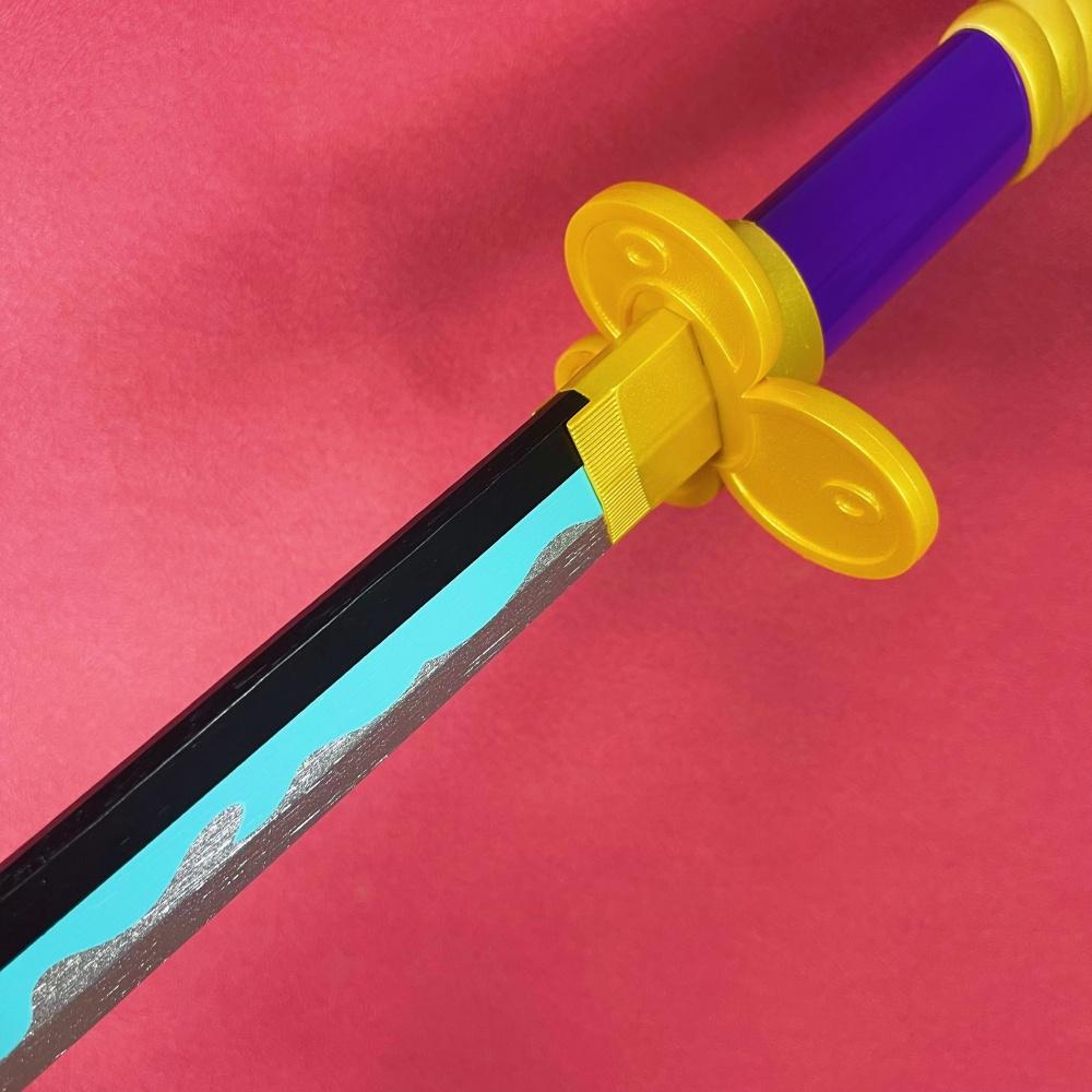 40inch Roronoa Zoro Katana Anime Sword Cosplay Prop Ninja Knife Blade Zoro Real Size Japonesa Katana Original Samurai Sabre Toys