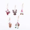 Special-Shaped Brick Diamond Painting Keychain Diy Christmas Series Cartoon Decorative Small Pendant