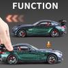 Simulation 1:24 Benz AMG-GT Super Car Model with Sound and Light Collection Diecast Miniature Voiture Home Decor Boy Car Toy