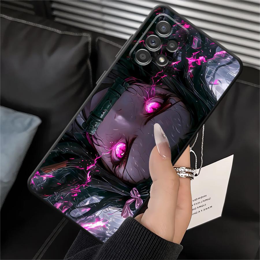 Demons Anime Slayer Soft Back Phone Cover Case for Samsung Galaxy A05 Note 20 Ultra 9 10 A01 A02 A03 A30 A40 A06 A04 A10 A20 A50