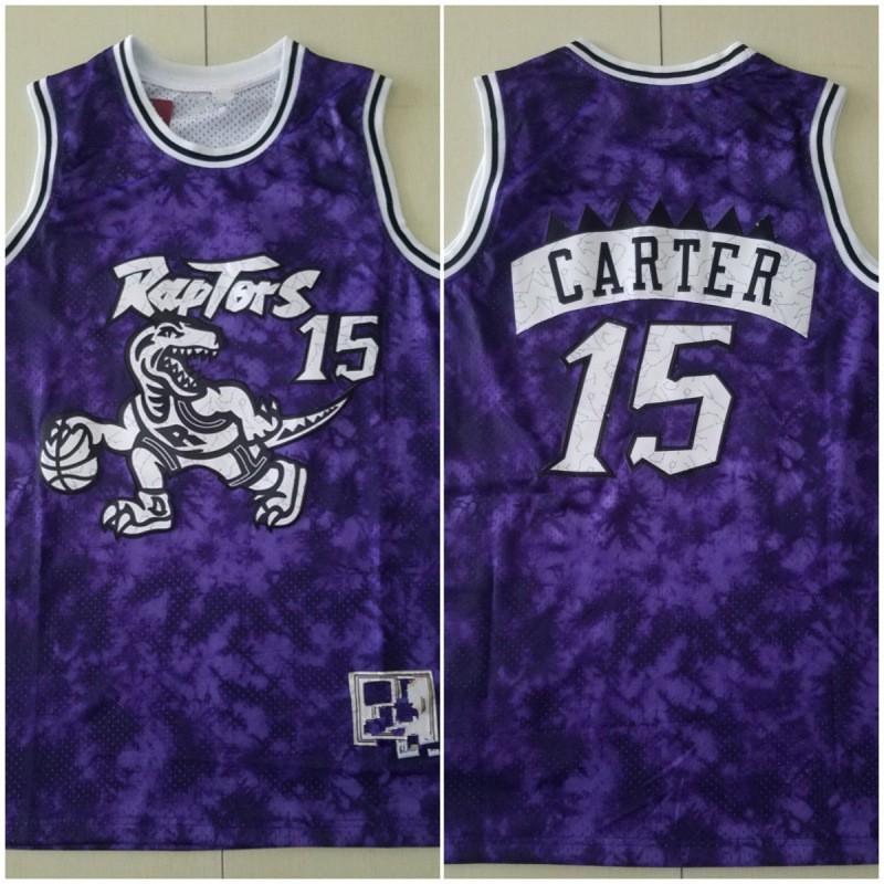 Retro NBA Basketball Trikot Toronto Raptors Vince Carter Tracy McGrady Cleveland Cavaliers Ärmelloses Sportoberteil Herren Damen