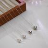 Exquisite Light Luxury Single Zirconium Imitation Pearl Necklace Girls French Ins Cold Wind Temperament Collarbone Chain