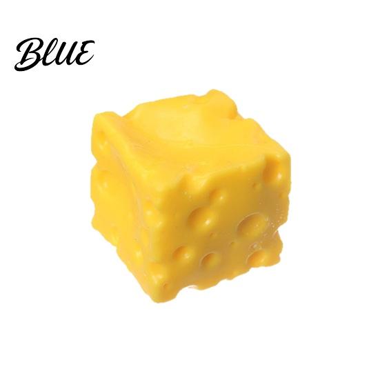Cheese Sensory Toy 1/2/3Pcs Simulated Cube Squeeze Stress Relief Block Adults Ball Fidget Slow Rising Simulation Food Pinch Anxiety