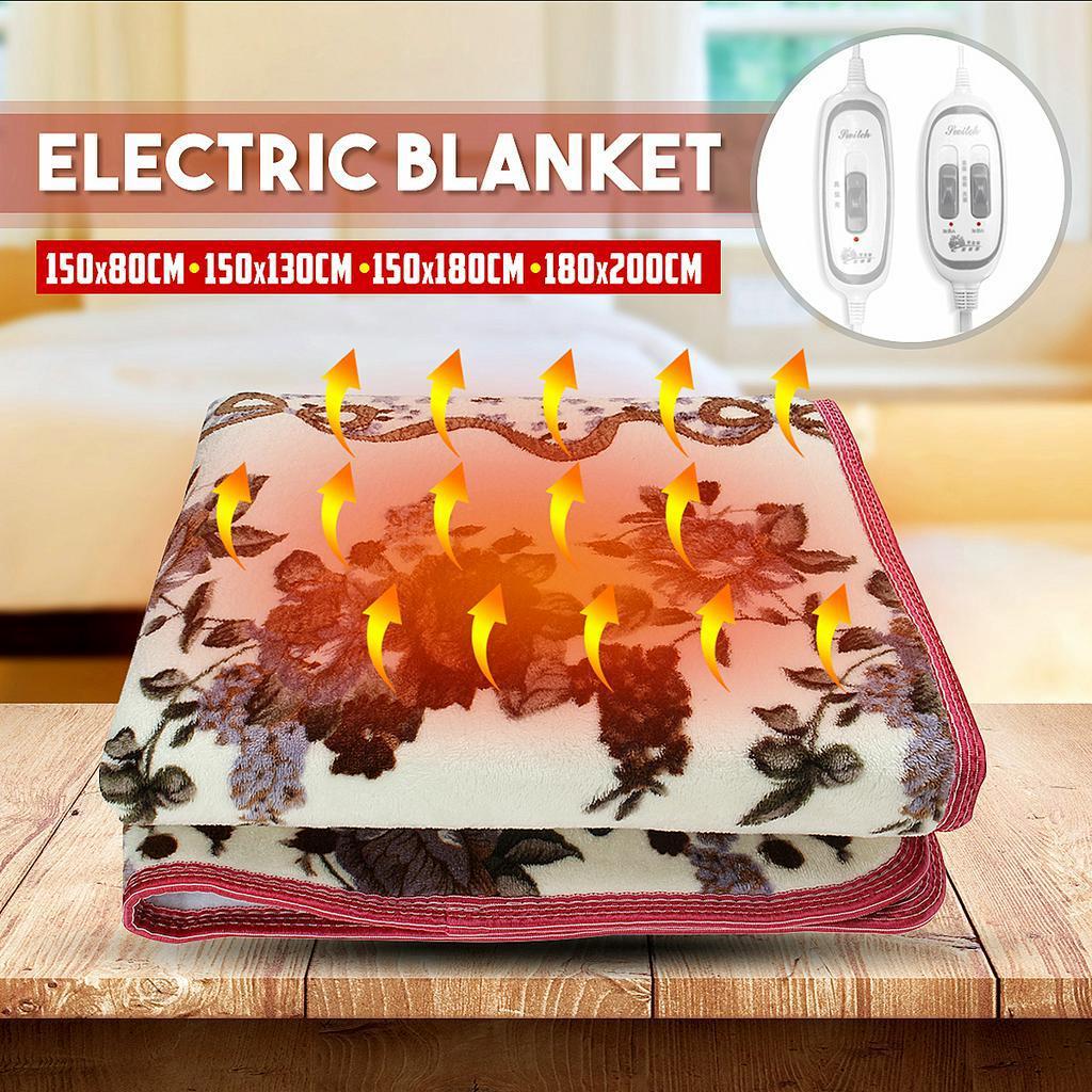 220V 50Hz Waterproof Automatic Electric Heating Pad Thermostat Electric Blanket Body Warmer Bed Mattress Heated Carpet Mat