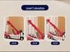 Jiadu Large Alloy Double Hook Tow Truck Rescue Model Crane Toy