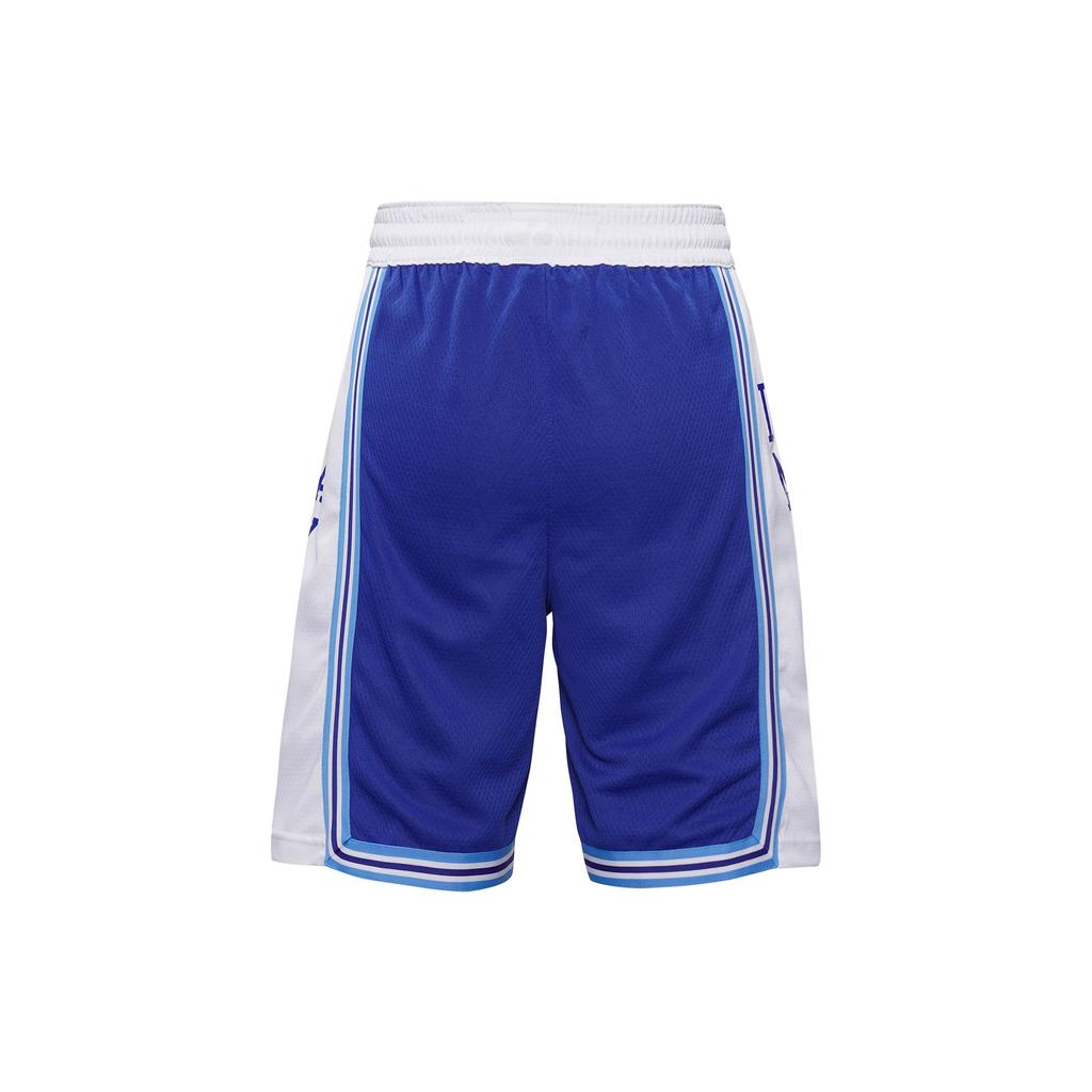 Nike Lakers Casual Basketball Shorts 2020-2021 Season Men Bottoms Blue CN1029-495