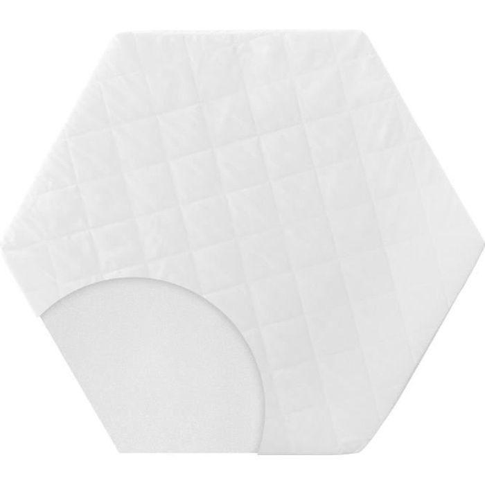 Matelas de Parc Bébé Hexagonal - ROBA - Déhoussable - 97x112 cm - Epaisseur 4 cm