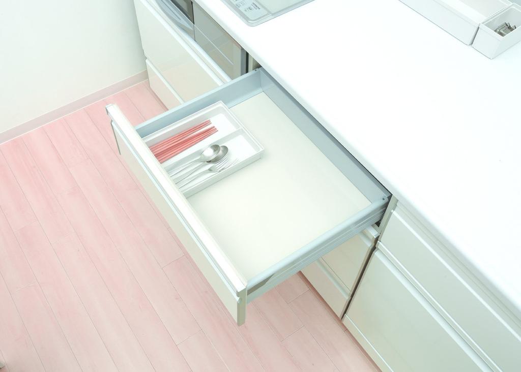 Richell Totono Drawer Cutlery Pocket Antibacterial 10291 L, Treatment,