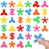 10-30pcs Mini Fingertip Gyroscope Spinners Children's Party Color Spinning Toys Spinning Gyroscopes Party Stress Relief Gifts