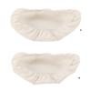 Cotton Linen Bread Bowl Covers Pack of 4 Washable Cotton Fabric Lid for Proofing Dough and Kitchen Organization