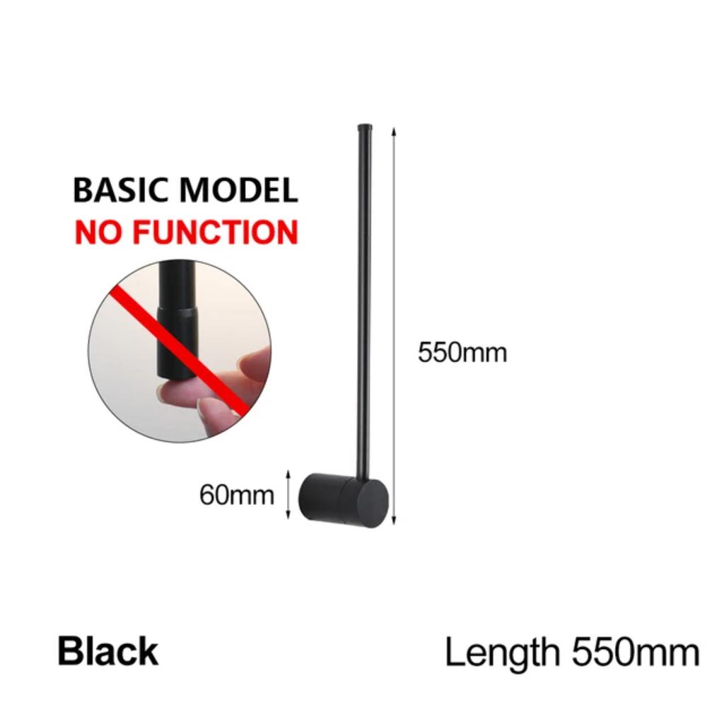 New Modern LED Wall Light 100cm/120cm Sconce Interior Bedroom Black White