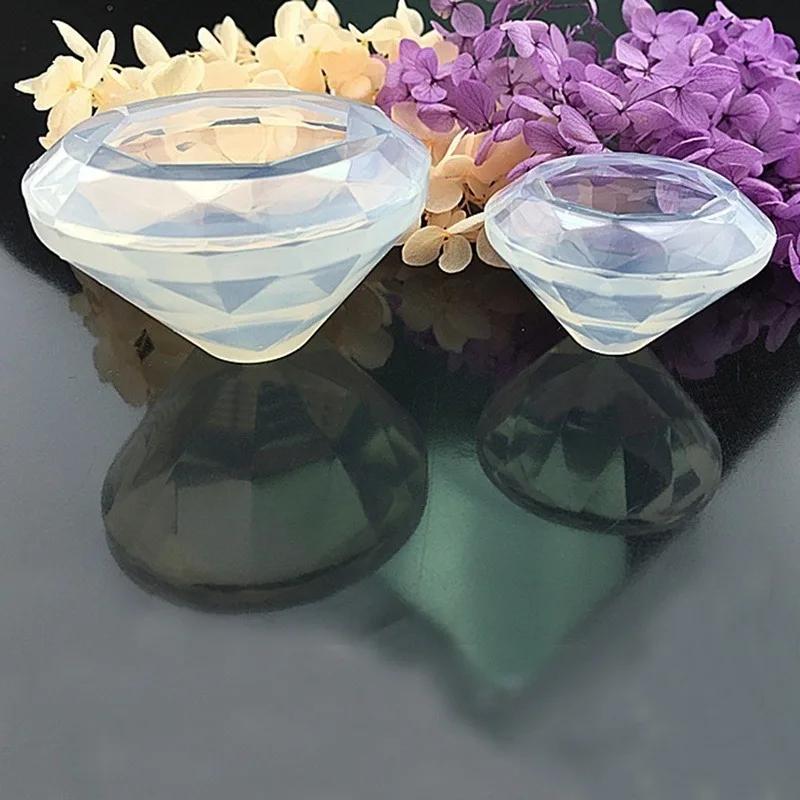 Making Moulds Mold Decorating Tools Diamond Shape Crystal Silicone Mold DIY Handmade Love Heart Jewelry Tools