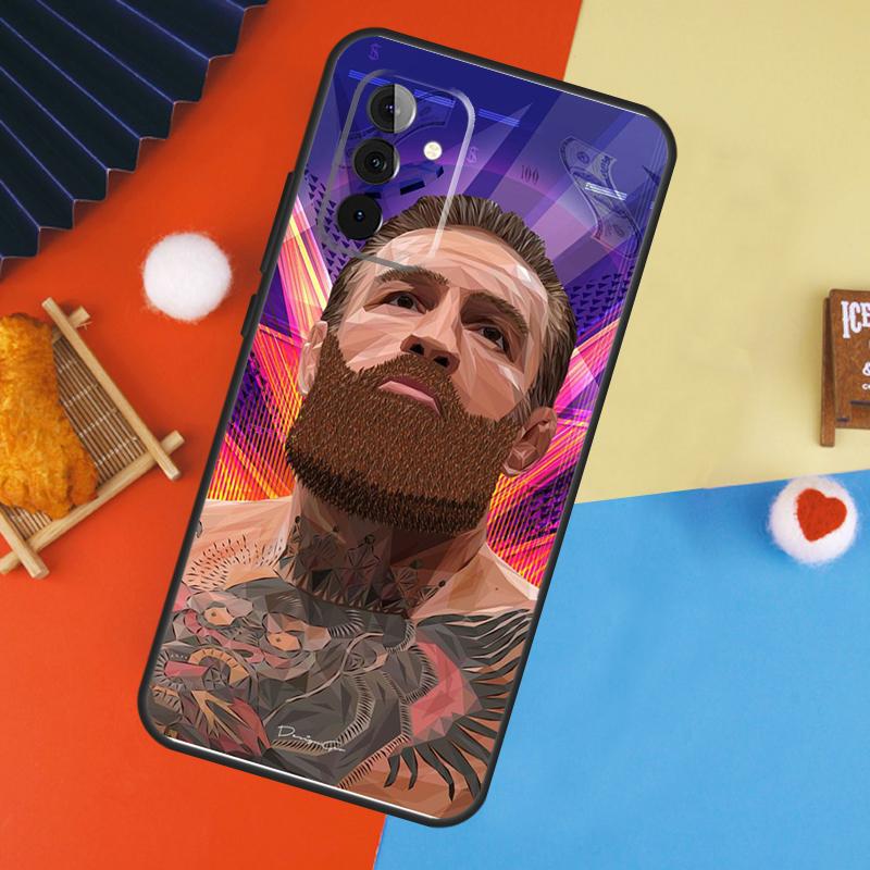 Conor McGregor Case For Samsung Galaxy A16 A26 A36 A56 A17 A55 A35 A15 A52 A32 A12 A53 A33 A13 A14 A34 A54