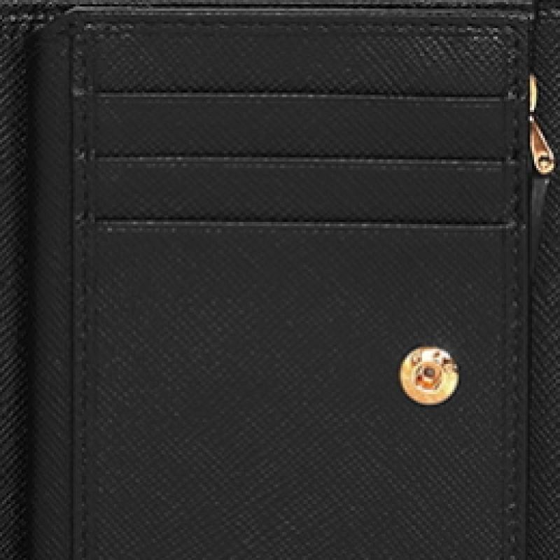 Prada Saffiano Dreieck Logo Geldbörse F0002 1mh025