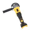 Cordless Angle Grinder 20V 6600RPM Brushless Electric 4 Speed Metal Cutting Polishing with Adjustable Auxiliary Handle