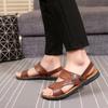 Men's Non-slip High-quality Casual Sandals Korean Style Beach Dual-use Slippers Summer Lightweight Hollow Breathable Sandals
