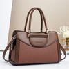 Pillowshaped Tote Bag With Zipper Closure And Inner Pouch For Urban Style