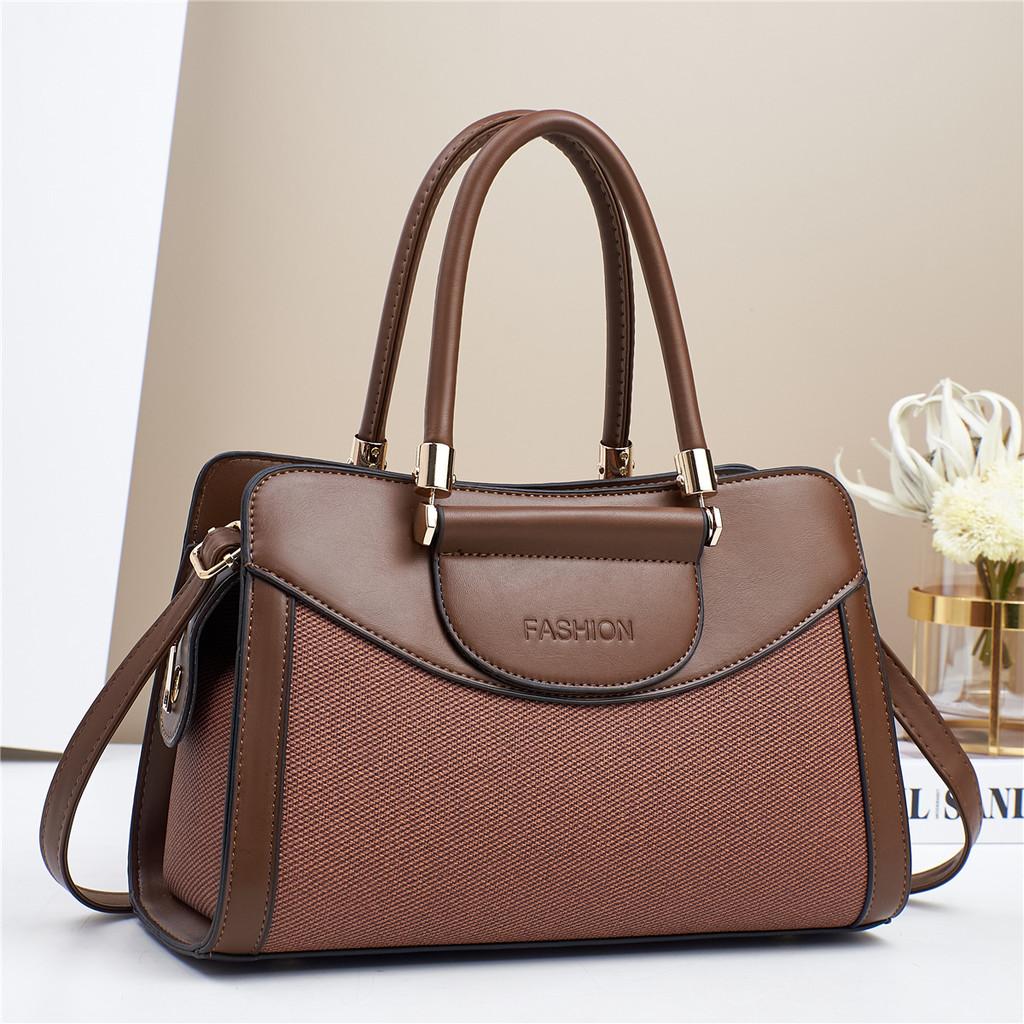 Pillowshaped Tote Bag With Zipper Closure And Inner Pouch For Urban Style