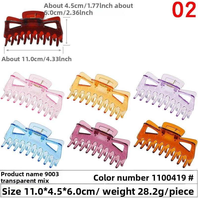 Spring and Summer Ladies' Bath Clips Wig Accessories Grab Clips High Ponytail HairpinsHair Clips