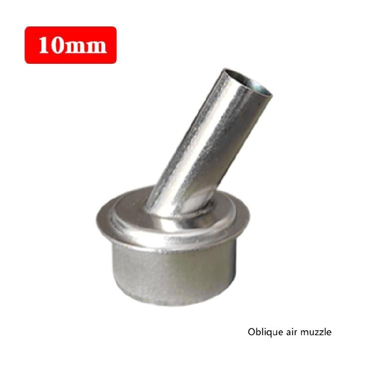 3/4/5/7/8/10mm Bent Curved Heat Nozzle Set for Quick 861 Rework Station - 6pcs