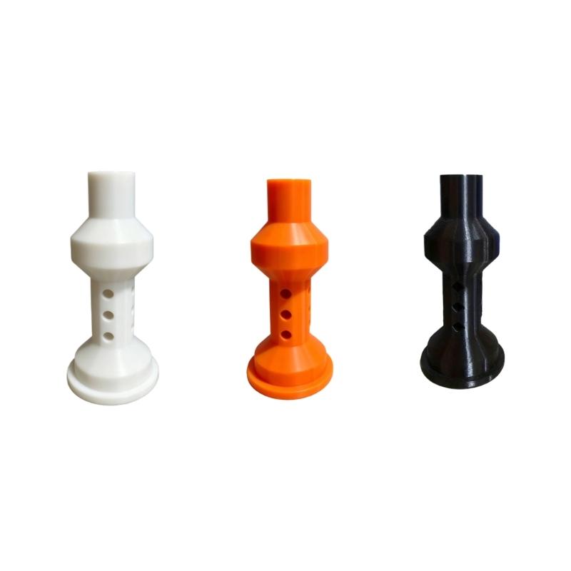 Kitchen Faucet Cleaning Adapter Connector, Plastic Tapered Single Body Link Piece with Round Base and 0.94in Top Width Daily