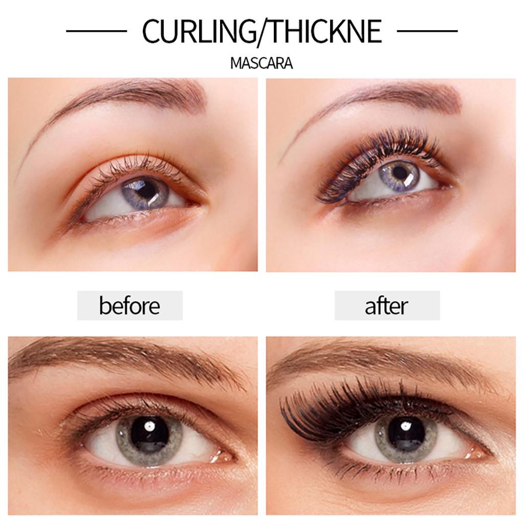 2019 Liquid Long Lasting Black & Mascara Stretch Thick Curly Colorful C 5ML