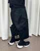 ANDEND Vintage Bag Boots Cargo Shorts_Black