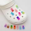 10/20Pcs Glow In The Dark Cute Bear Shoe Charms-Luminous Diy Sneaker Decorations For Shoes And Footwear Accessories Luminous