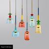 Nordic Color Candy Pendant Lights Modern Living Room Bedroom Children's Room Glass Hanging Lamps Luminaira Home Decor Fixtures