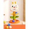 Ball Drop Toys for Toddler Montessori Stacking Tower Toy Baby Development Games Educational Learning Activity Birthday Gift