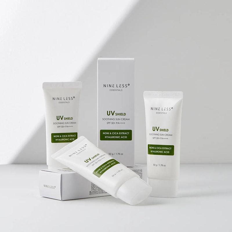 [NINE LESS] Essentials UV Shield Soothing Sun Cream SPF 50+ PA++++ 50g