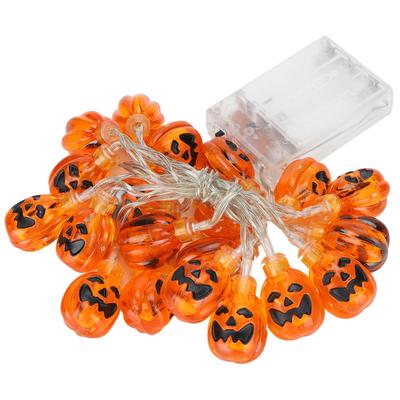 Halloween Pumpkin Lanterns String Battery Operated LED Pumpkin String Lights for Indoor Outdoor Halloween Decorations