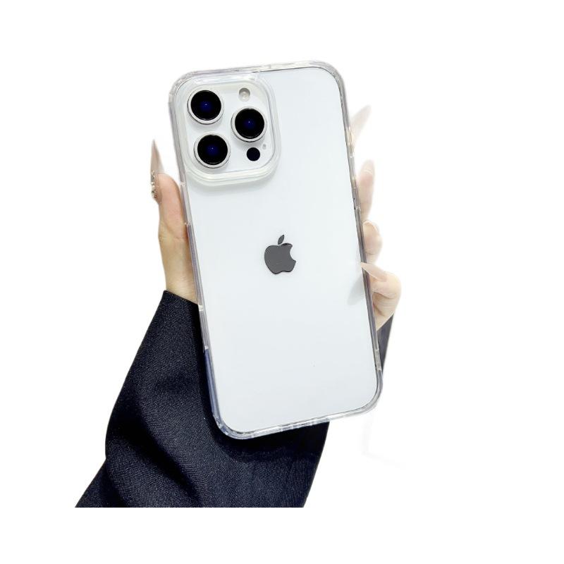 New Model Suitable for IPhone16pro Full inclusive Acrylic Two in one 16E Mobile Phone Case Apple 16 Protective Case 14pm