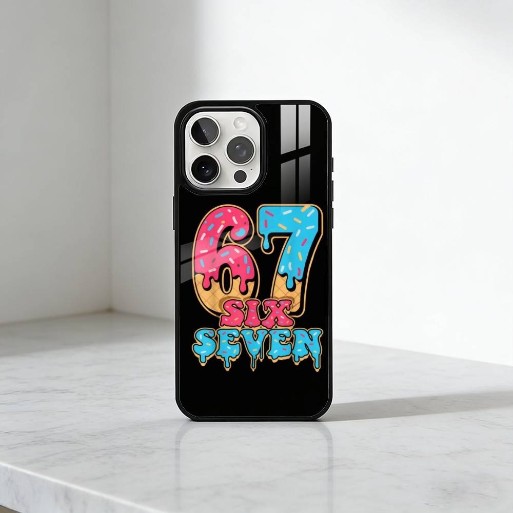 Funny Six-Seven Memes 67 Phone Case For iPhone17,16,15,14,13 Plus,Pro Max Magnetic For Magsafe Wireless Charging