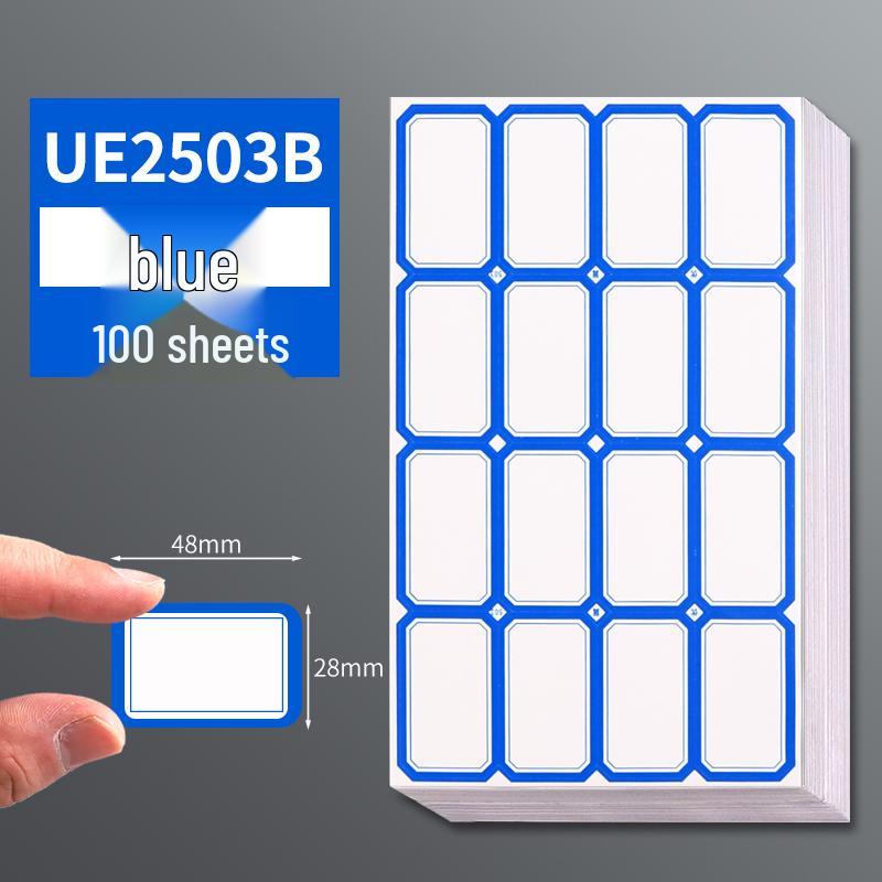 Roztomilé vodotěsné samolepicí poznámkové samolepky - Malé ručně psané štítky