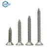 304 Stainless Steel Cross-Recessed Countersunk Self-Tapping Screws
