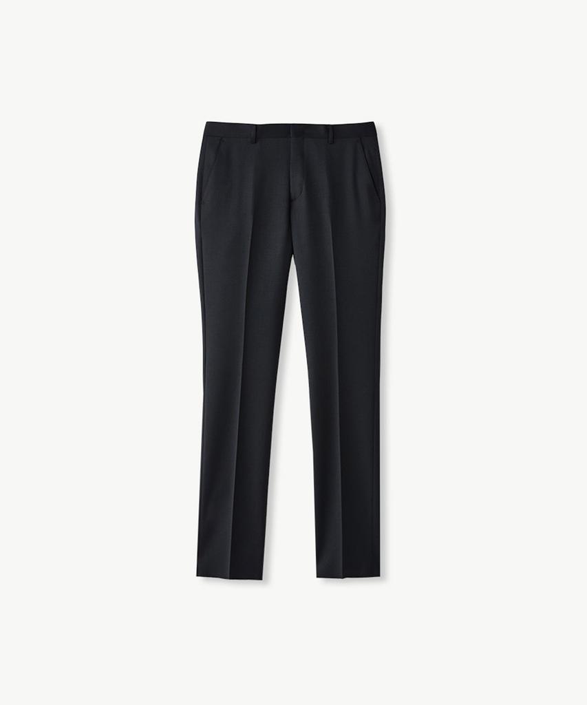 STCO [Crossfit] Wool Blend Four-Way Stretch Suit Pants Black (Classic Fit)_Sslvz61Csb