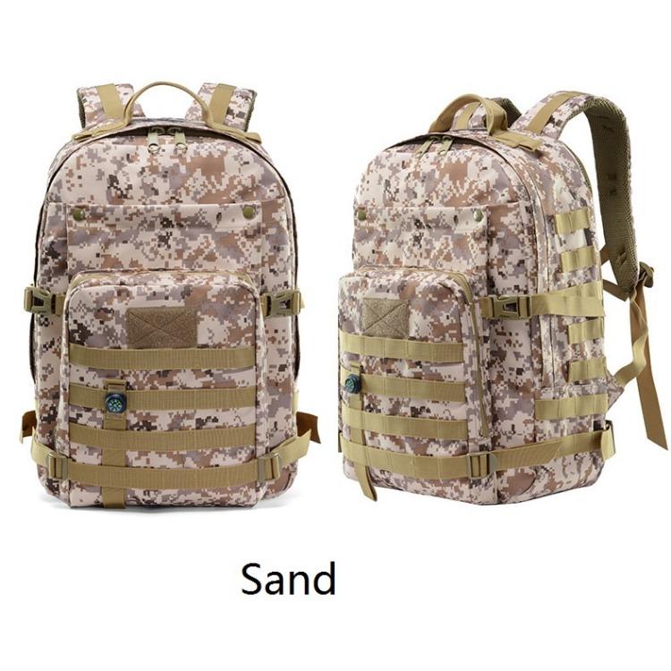 45L Mens Hiking Backpack Waterproof Bag Mountaineering 3P Sports Outdoor Bag Folding Backpack