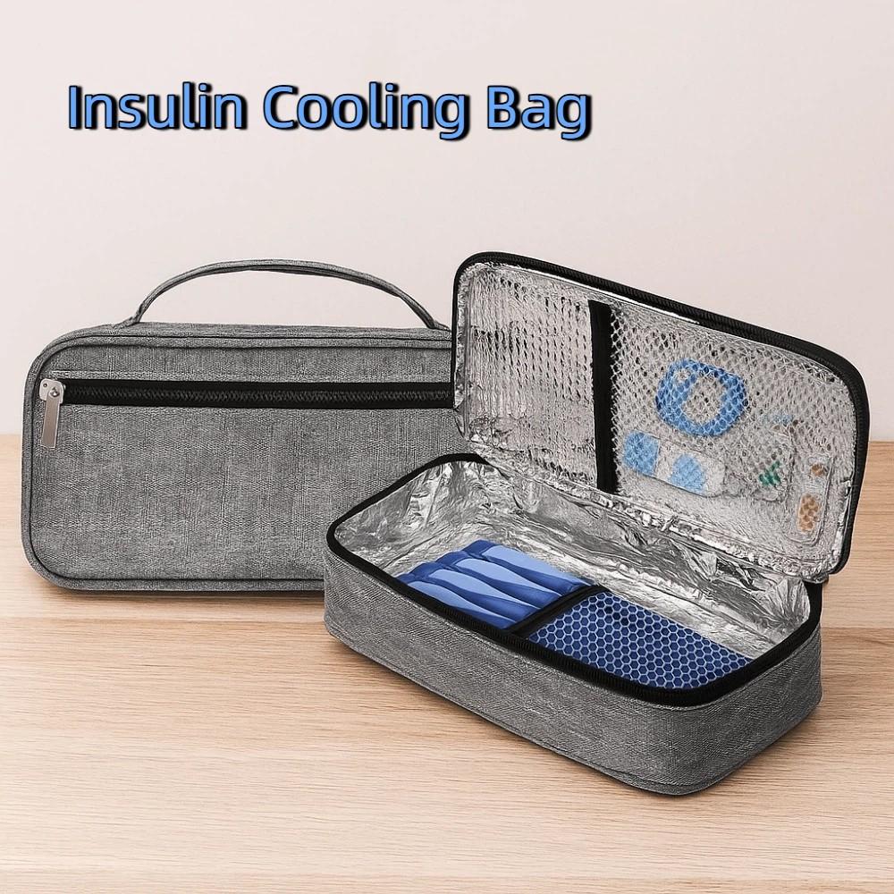Lightweight Insulin Cooling Bag Wear-resistant Waterproof Insulin Carry Case Washable Medicine Storage Bags for Home