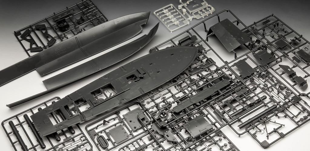 Německá úroveň US Navy PT člun torpédový člun Plastový model 05175 Barva výlisku 1/72 PT-559/PT-160