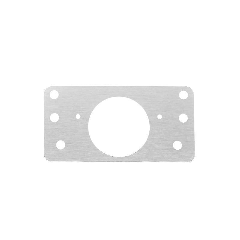 Lotus Leaf Cabinet Door Hinge Repair Plate - Stainless Steel Furniture Fixing Tool