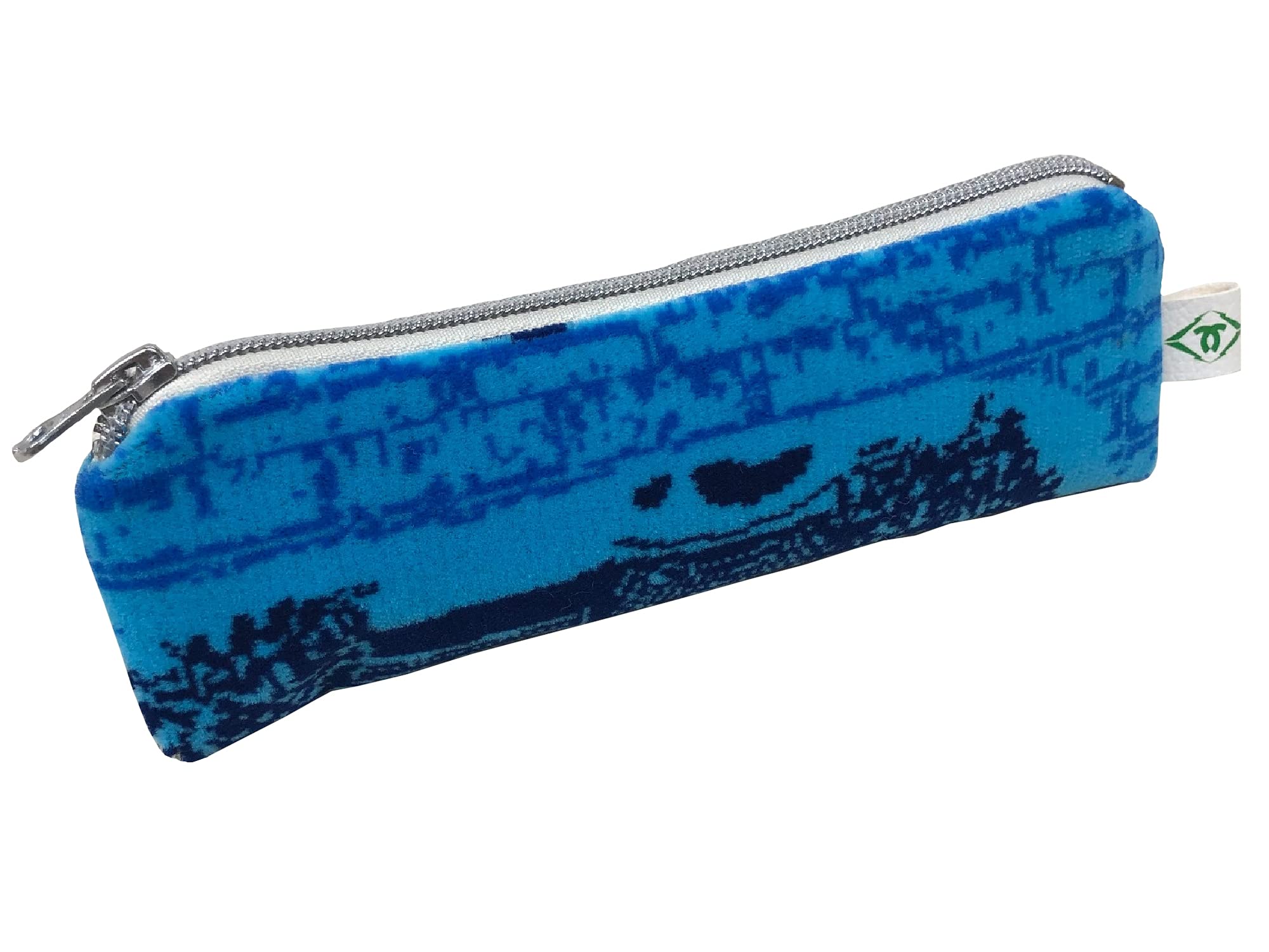 

Moquette Pencil Case Kobe City Bus Light Blue Pencil Case Seal Mark