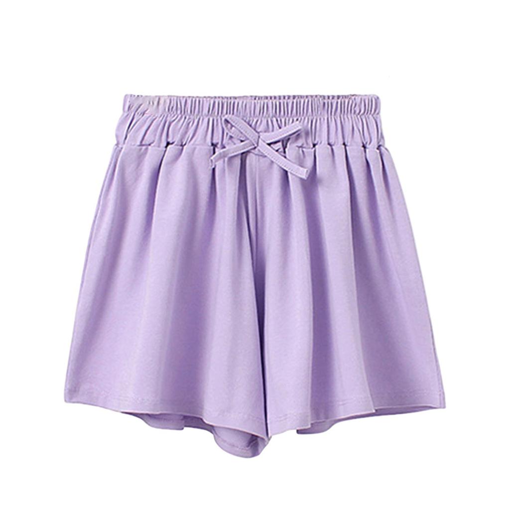 Summer Children Pants Casual Shorts In Big Children Bowtie Solid Color Casual Pants For Boys And Girls