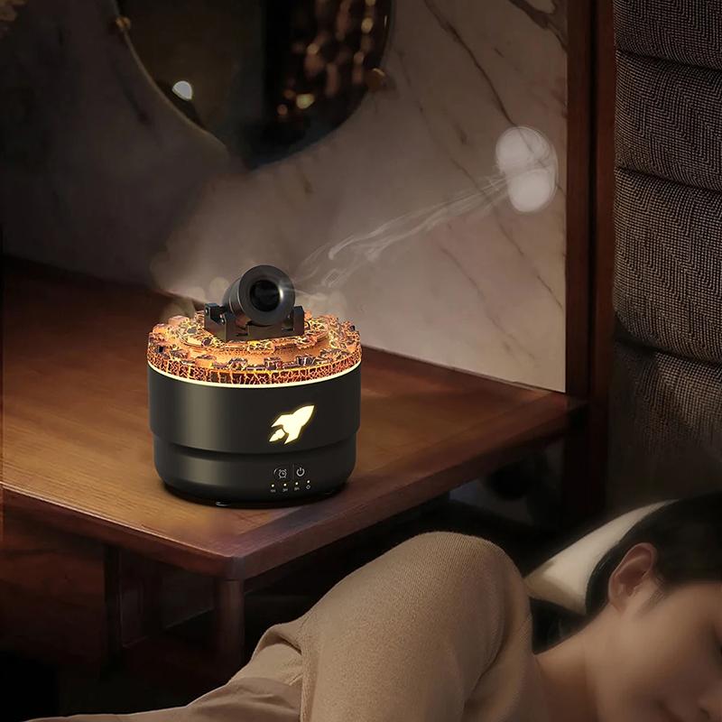 Simulated Artillery Fire Essential Oil Diffuser Aromatherapy Air Humidifier Home Room Small Fragrance Aroma Humidifier Diffuser