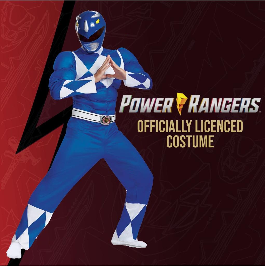 Blue Ranger Muscle Classic Adult XL