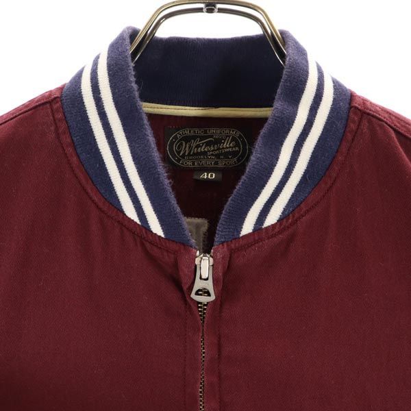 Whitesville Toyo Enterprise Blouson 40 Bordeaux Jacket Men's Used