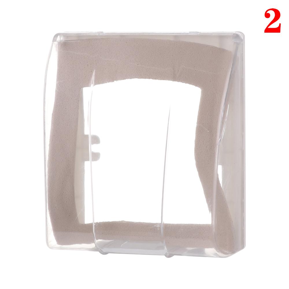 Transparent 86 Type Switch protective Cover Switch Splash Box Power Outlet Box Socket Waterproof Box For Kitchen Toilet Bathroom