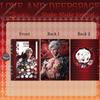 Liebe und Deepspace DIY Acryl Shake-Shake Journal Sylus Rafayel Zayne Xavier Caleb Anime Cosplay Notizbuch Schreibtischverzierung Geschenk