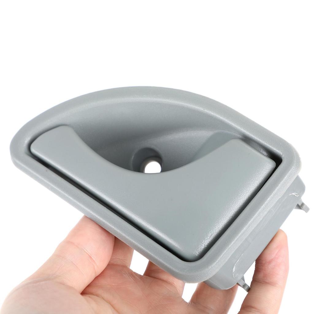 Inner Door Handle Gray Front Left/Right For Renault Kangoo Twingo I